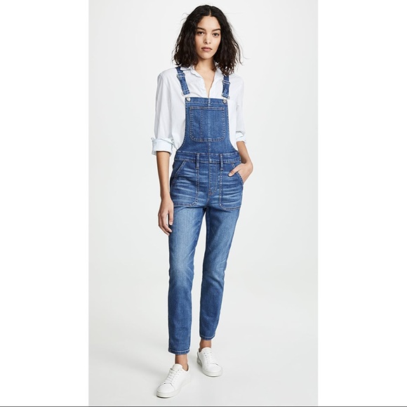 MADEWELL skinny denim overalls - Picture 1 of 11